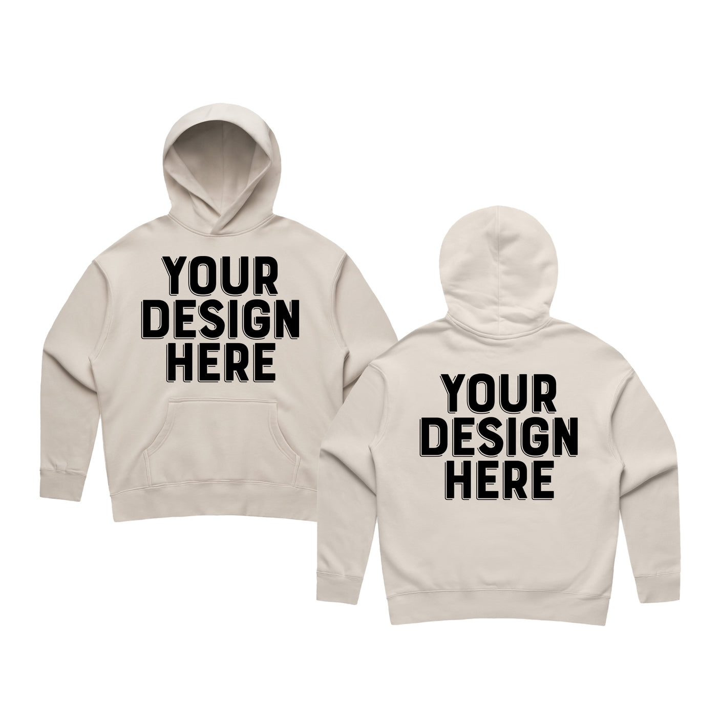 AS Colour Custom Wo's Relax Hood (Front & Back Printing)