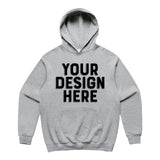 Custom Men's Super Heavy Hooded Sweatshirt