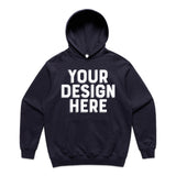 Custom Men's Super Heavy Hooded Sweatshirt