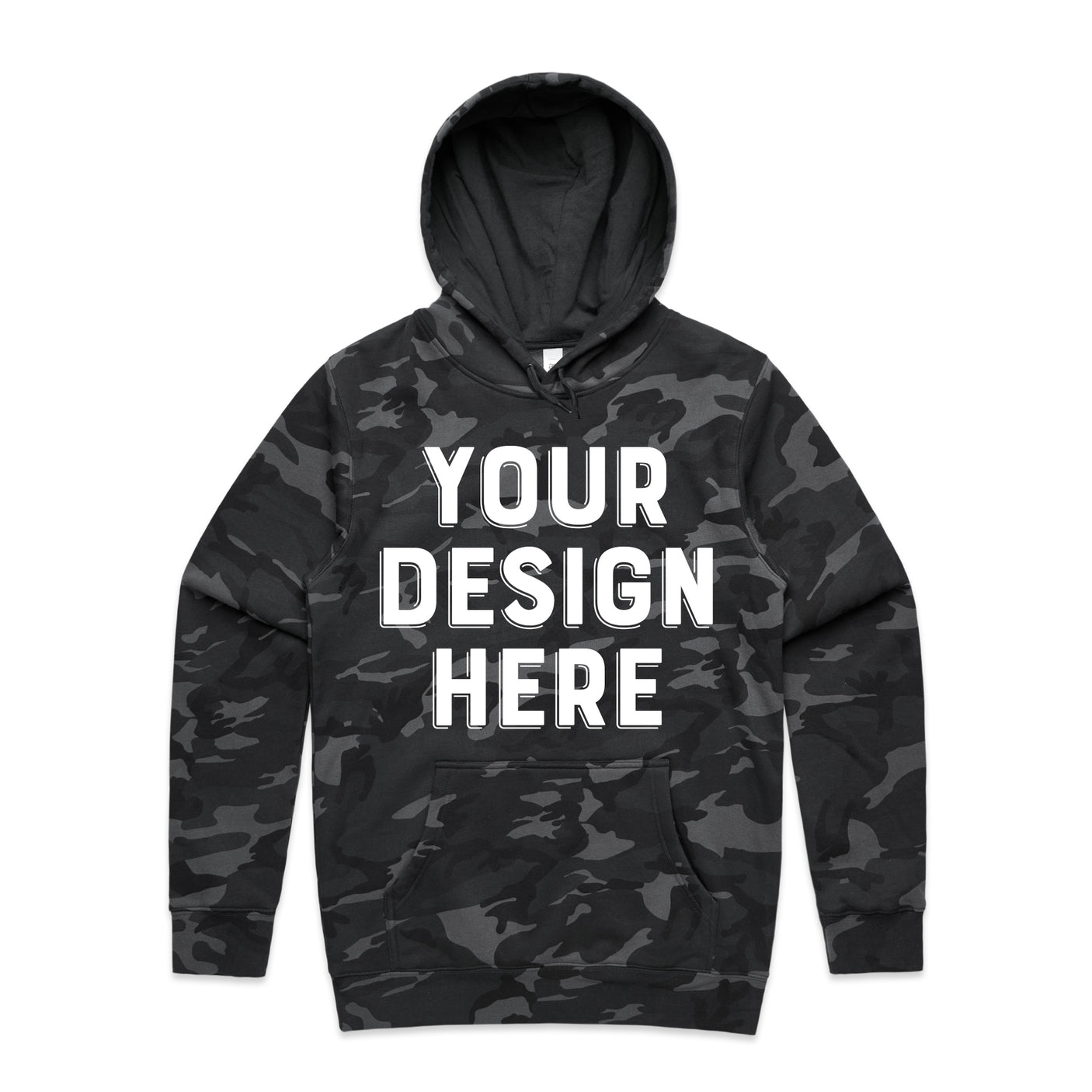 AS Colour Custom Stencil Camo Hood
